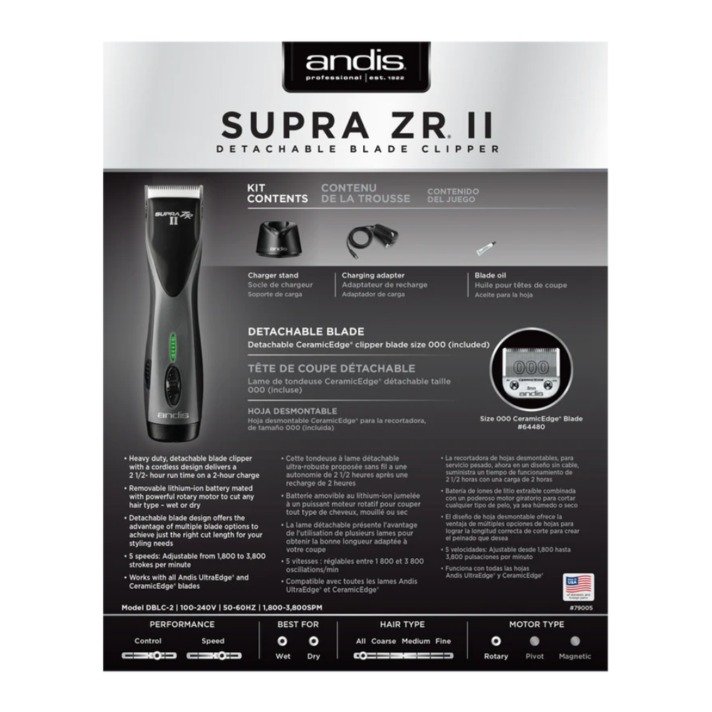 Andis Supra ZR II