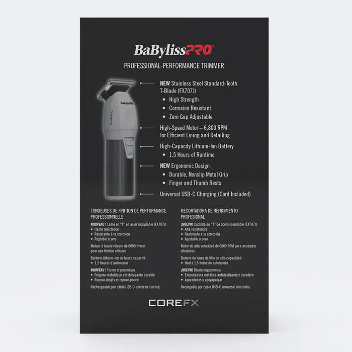 BaBylissPRO Compact CoreFX Cordless Trimmer (FX76)